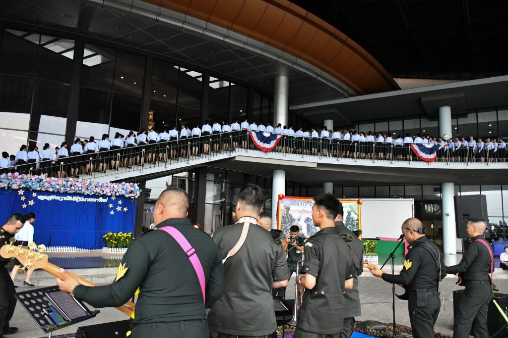 ภาพกิจกรรมพิธีประดับยศ ร้อยตรี