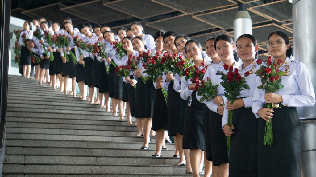 ภาพกิจกรรมพิธีประดับยศ ร้อยตรี