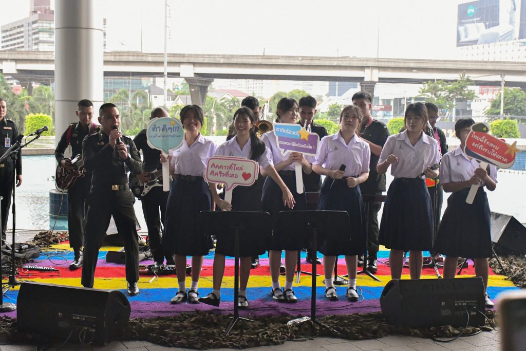 ภาพกิจกรรมพิธีประดับยศ ร้อยตรี